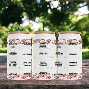 16 oz CAN TUMBLER WITH BAMBOO LID